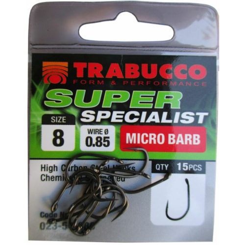 Trabucco XS Specimen 6-os Feeder Horog