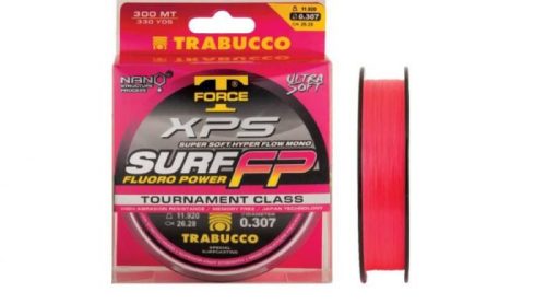 Trabucco T-Force XPS Surf Fluoro Power Távdobó Monofil Zsinór 300m 0,20mm