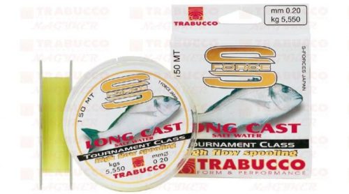 Trabucco S-Force Long Cast Monofil Zsinór 150m 0,20mm