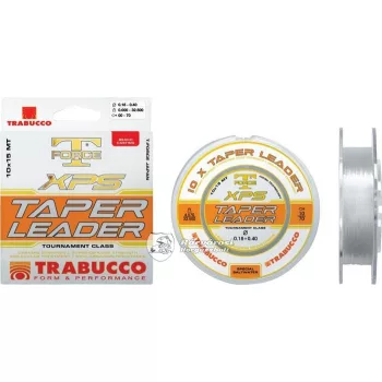   Trabucco T-Force Taper Leader 15m 0.20mm-0.50mm Dobó Előke Zsinór