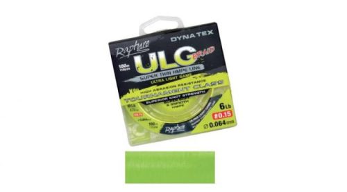 Rapture Dyne-Tex ULG Lime Fonott Zsinór Lime 100m 0,054mm