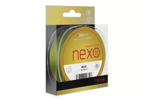 Delphin Nexo 8 Fonott Horgász Zsinór 130m 0,12mm