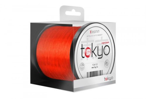 Delphin Tokyo Monofil Horgász Zsinór Narancssárga 1000m 0,36mm