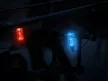 Delphin lightblock led swinger kék
