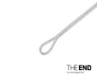 Delphin The End FLRcarbon Leader Fluorocarbon Előke 80cm 30lb