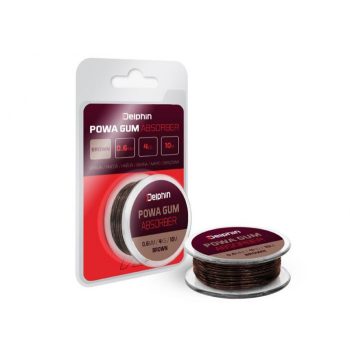 Delphin Powa Gum Absorber Barna Erőgumi 10m 0.6mm 4kg