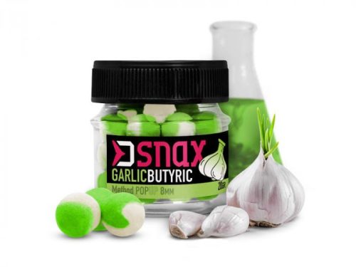 Delphin D Snax Pop Up Csali 8mm 20g Garlic-N Butyric-Fokhagyma-Vajsav