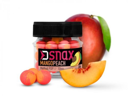 Delphin D Snax Pop Up Csali 10mm 20g Mango-Peach-Mangó-Barack