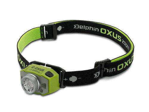 Delphin oxus zoom akkumulátoros fejlámpa 5w 300lm