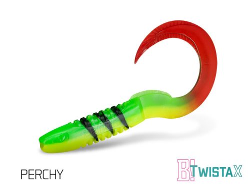 Delphin twistaX eeltail UVs twister műcsali 15cm perchy