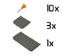 Delphin klikbox mega műanyag szerelékes doboz 28,5x21x7cm