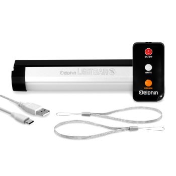   Delphin lightbar uc sátorlámpa távírányítóval 5700k 2000mah