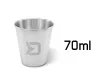 Delphin Reset xl 4v1 rozsdamentes acél pálinkáspohár szett 4db/cs 70ml