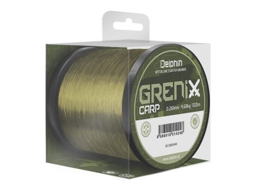 Delphin grenix carp zöld monofil zsinór 500m 0,261mm 4,68kg