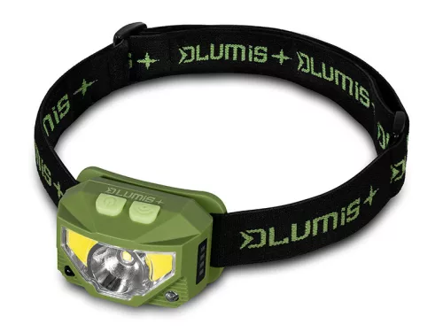 Delphin lumis akkumulátoros fejlámpa 3W 220 lumen
