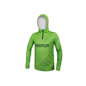 Delphin uv armor 50+neon kapucnis hosszú ujjú póló S