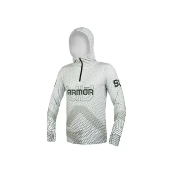 Delphin uv armor 50+olive kapucnis hosszú ujjú póló S