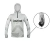 Delphin uv armor 50+olive kapucnis hosszú ujjú póló XXL