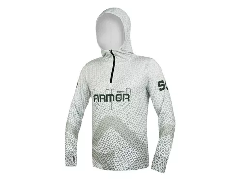 Delphin uv armor 50+olive kapucnis hosszú ujjú póló XXXL