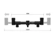 Delphin flexibuzz állítható buzzbar L 18-25cm