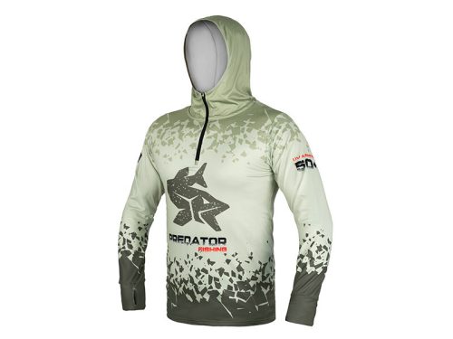 Delphin uv armor 50+predator kapucnis hosszú ujjú póló XL