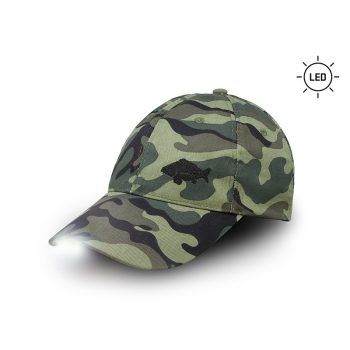 Delphin outline camo led ledes baseball sapka