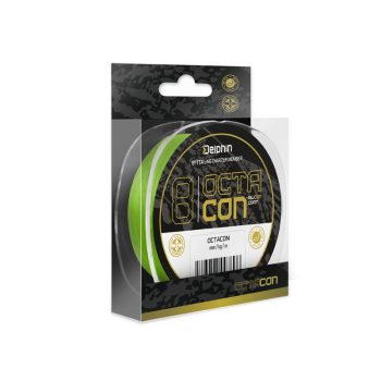   Delphin octacon 8 szálas fonott zsinór fluo zöld 135m 0,08mm 5kg