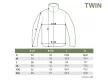 Delphin twin zip fleece kabát L