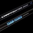 By döme team feeder carpfighter merítőnyél 2,40m 2rész