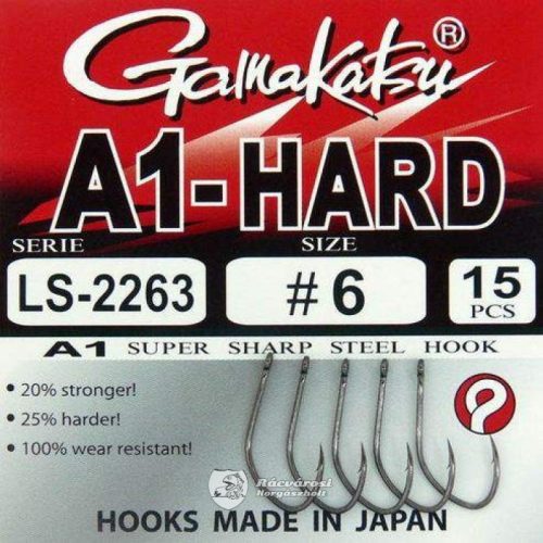 Gamakatsu A1 hard LS-2263NSB horog 4