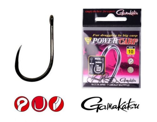 Gamakatsu Power Carp Ring Eye BB Horog 6