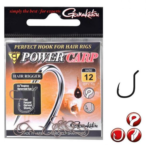 Gamakatsu Power Carp Hair Rigger Horog 8