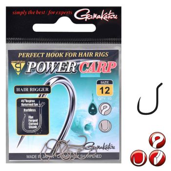 Gamakatsu Power Carp Hair Rigger BL Horog 14