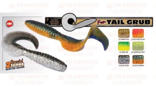 Rapture Fun Tail Grub Gumihal 6,5cm Green Lime