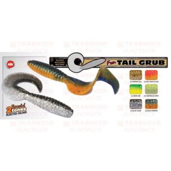 Rapture Fun Tail Grub Gumihal 6,5cm Black Pumpkin