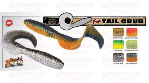 Rapture Fun Tail Grub Gumihal 8,5cm Chartreuse Ghost
