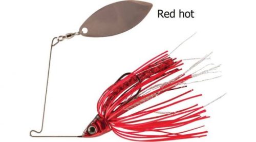Rapture Sharp Spin Single Willow Spinnerbait 10g Red Hot