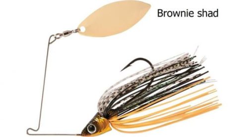 Rapture Sharp Spin Single Willow Spinnerbait 14g Brownie Shad