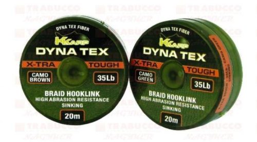 Kkarp Dyna Tex X-Tra Tough Fonott Zsinór 30m 35lb Camou Green