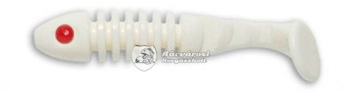 Delalande Skeleton gumihal 8cm (10 fehér) 2db