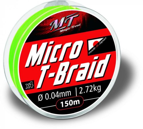 Magic Trout Micro T-Braid Fonott Zsinór 150m 0,10mm