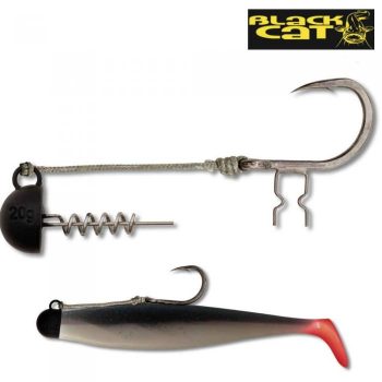 Black Cat Shad Claw Rig 6/0-ás 10g