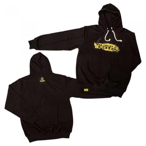 Black Cat Hoodie Pulóver M-es