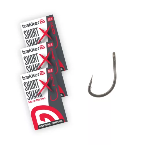 Trakker short shank xs micro barbed horog 4