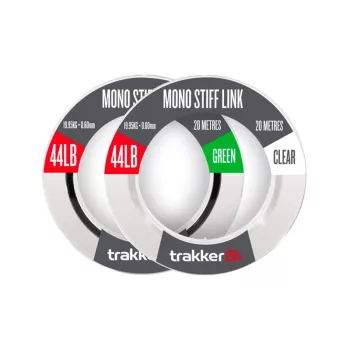   Trakker mono stiff link green monofil előkezsinór 20m 44lb 0,60mm 19,95kg