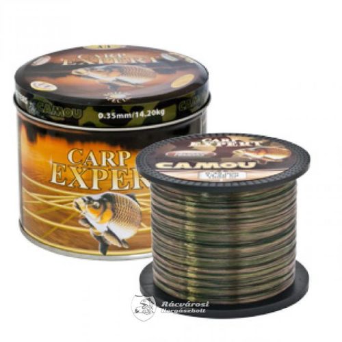 Carp Expert Camou 1000m 0,30mm Monofil Horgász Zsinór