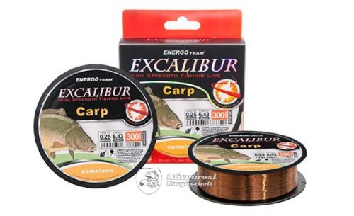 Energo Team Excalibur Carp Cameleon 300m 0,20mm Monofil Horgász Zsinór