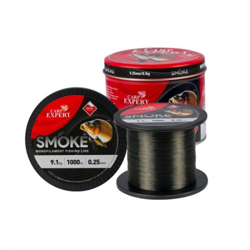 Carp Expert Smoke Monofil Zsinór Sötétszürke 300m 0.18mm 4.15kg