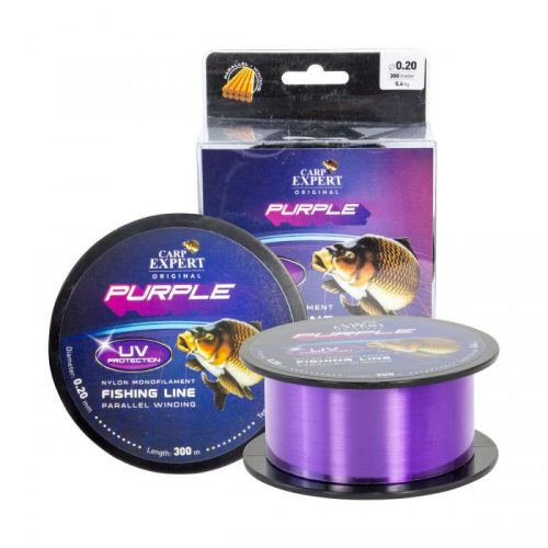 Carp Expert UV Purple Monofil Zsinór 300m 0,20mm