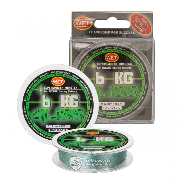 WFT Gliss Chartreuse 0,25mm / 19kg / 2000m Geflochtene Schnur